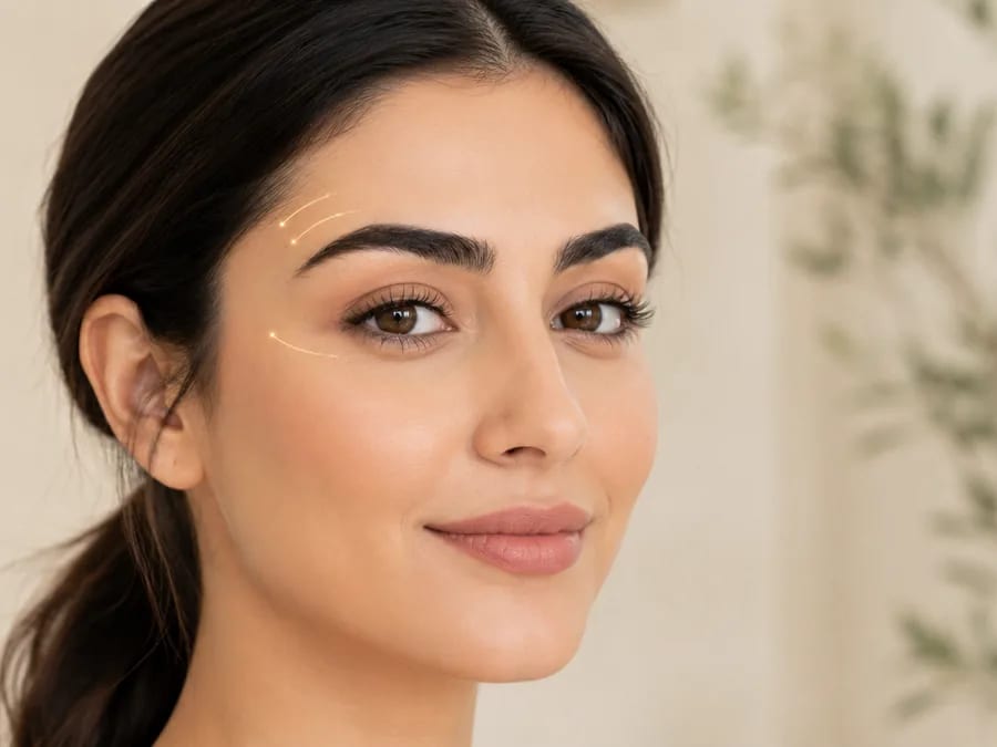 تزریق بوتاکس برای کاهش خطوط پیشانی و دور چشم در مرکز دکتر مرجان خلیلی تهران